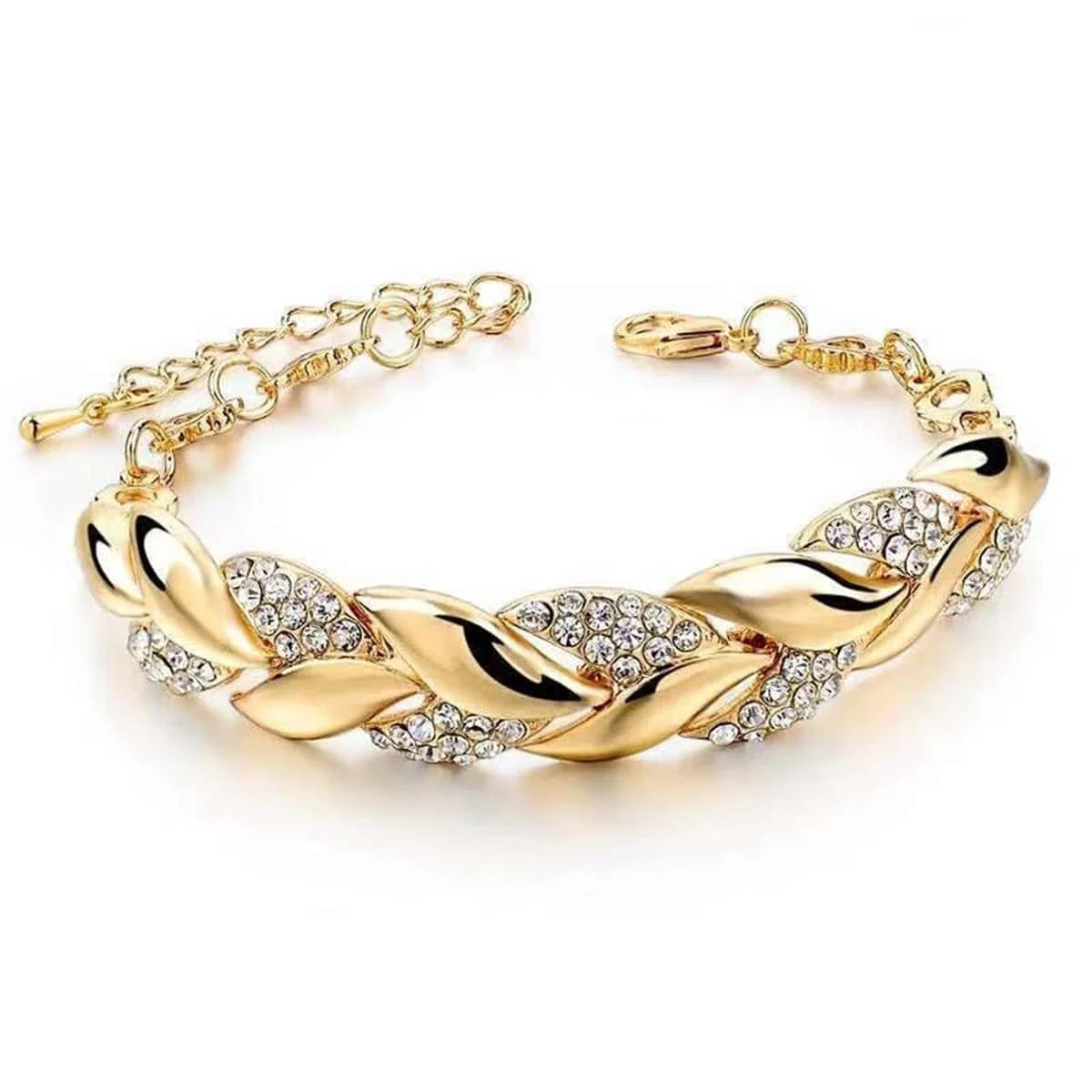 Lumiére Crystal Cuff Bracelet