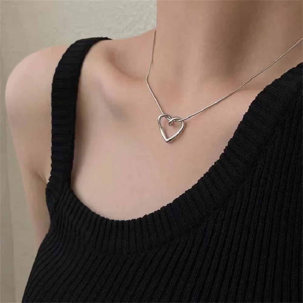 Eternal Hearts Linked Necklace