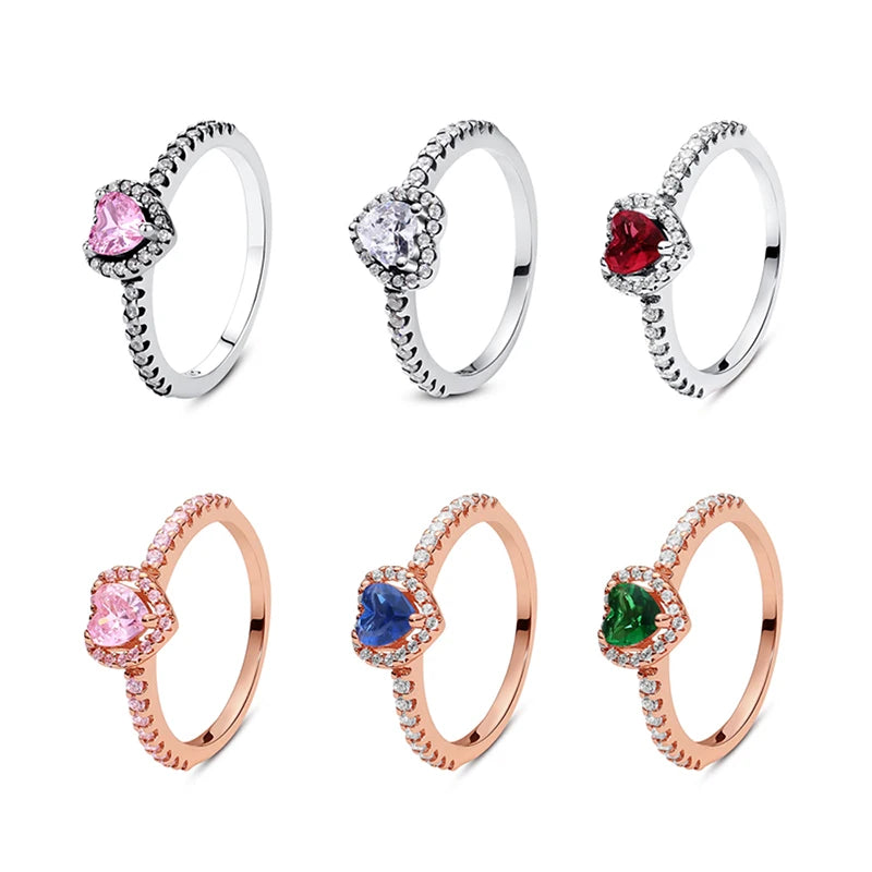 Radiant Heart Halo Ring – Single Stone Edition