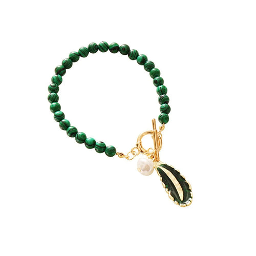 Emerald Aura Protection Bracelet