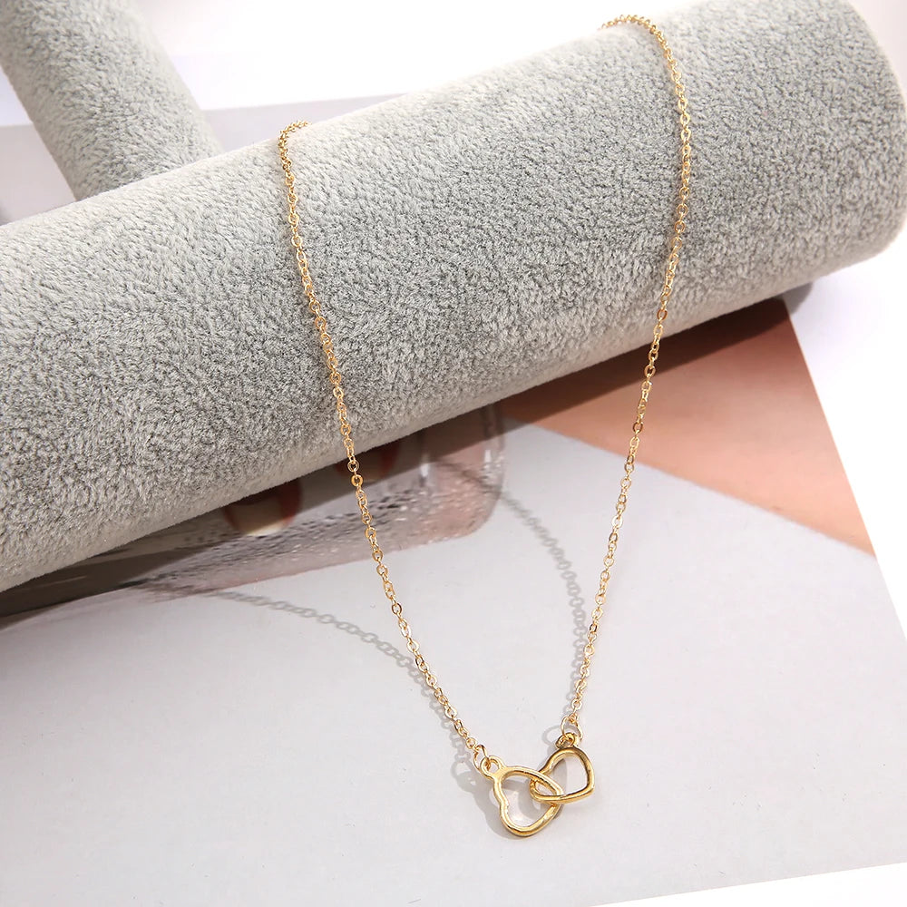 Eternal Hearts Linked Necklace