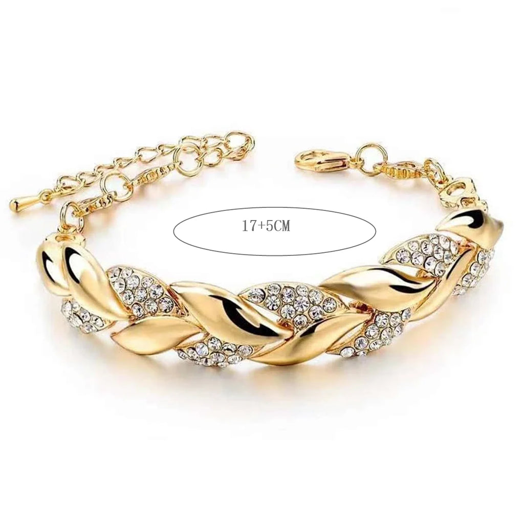 Lumiére Crystal Cuff Bracelet
