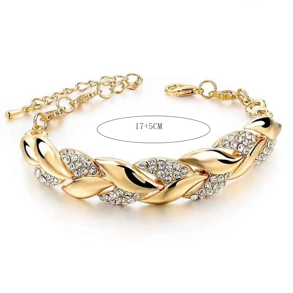 Lumiére Crystal Cuff Bracelet